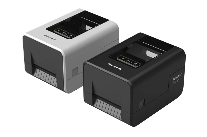 Impressora desktop por transferência térmica de código de barra PC42E-T