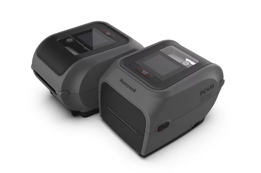 Impressora de mesa por transferência térmica de código de barra PC45T